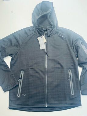 Porsche Design Men’s Black Hooded Performance Jacket